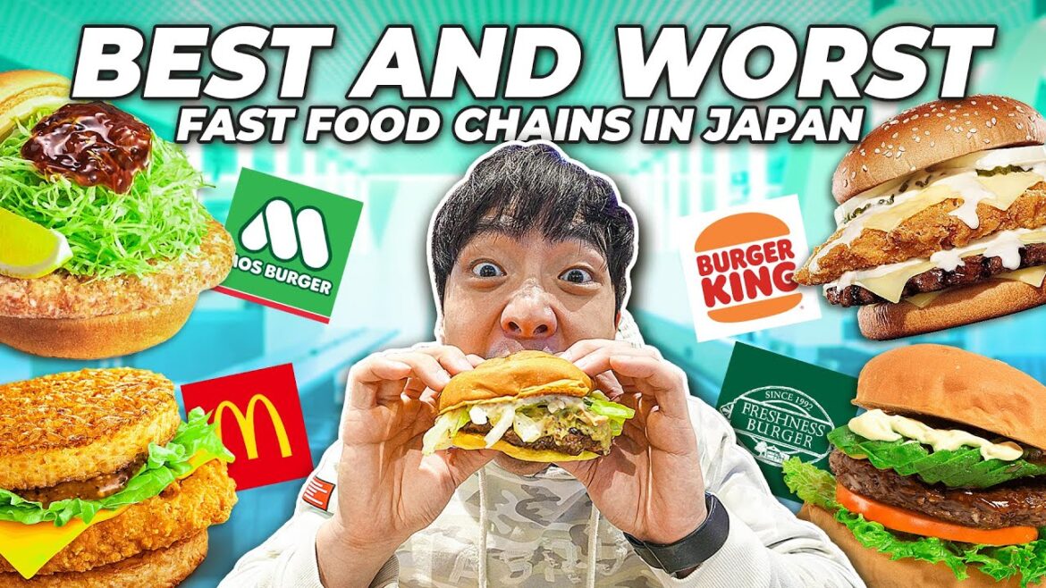 BEST TO WORST Fast Food Franchise in Japan | My HONEST Review BEST TO WORST Fast Food Franchise in Japan | My HONEST Review