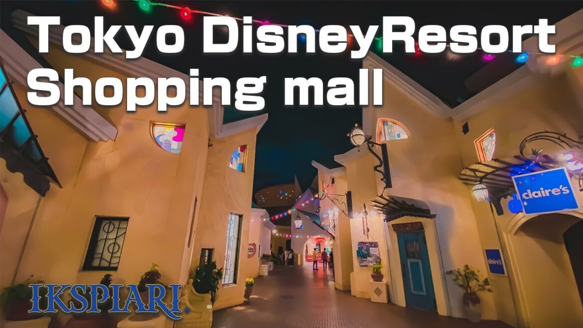 [4K] Tokyo Walk, IKSPIARI (Tokyo Disney Resort Shopping mall), Sep.2020 [Binaural Audio]