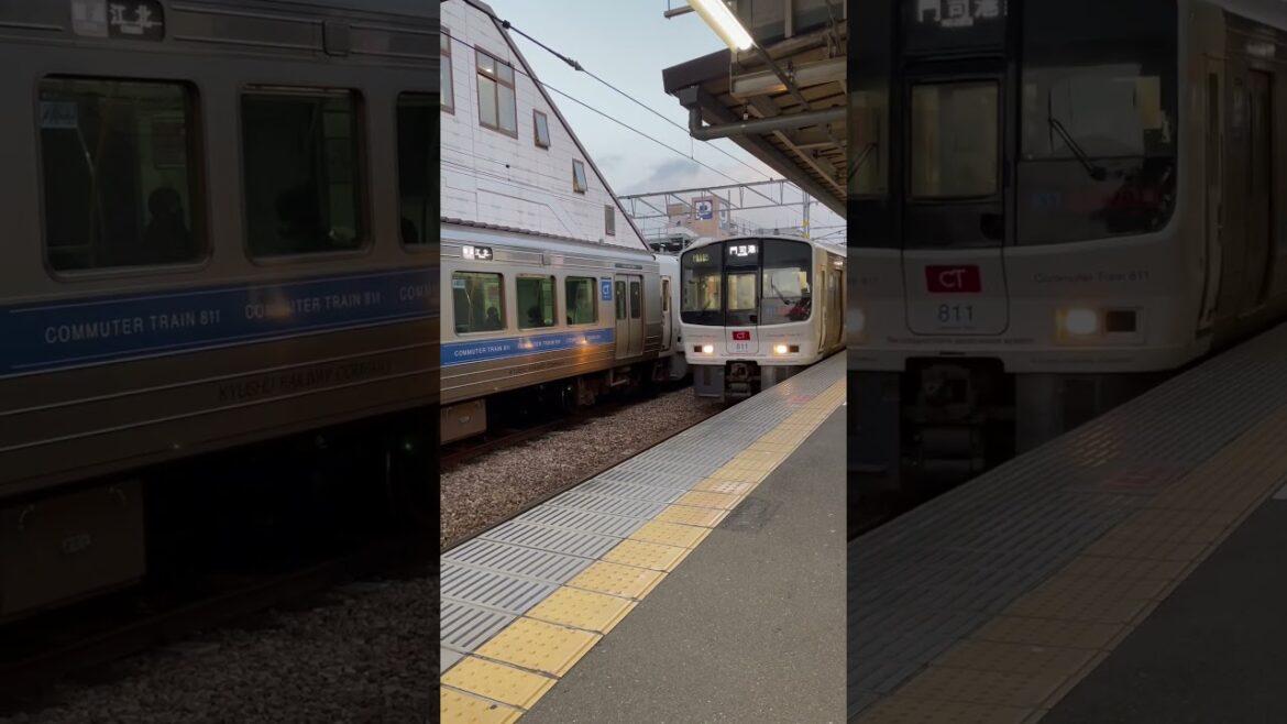 Japan trip 2023 #JRKyushu #CommuterTrain811 #JapanRail #shorts #二日市駅
