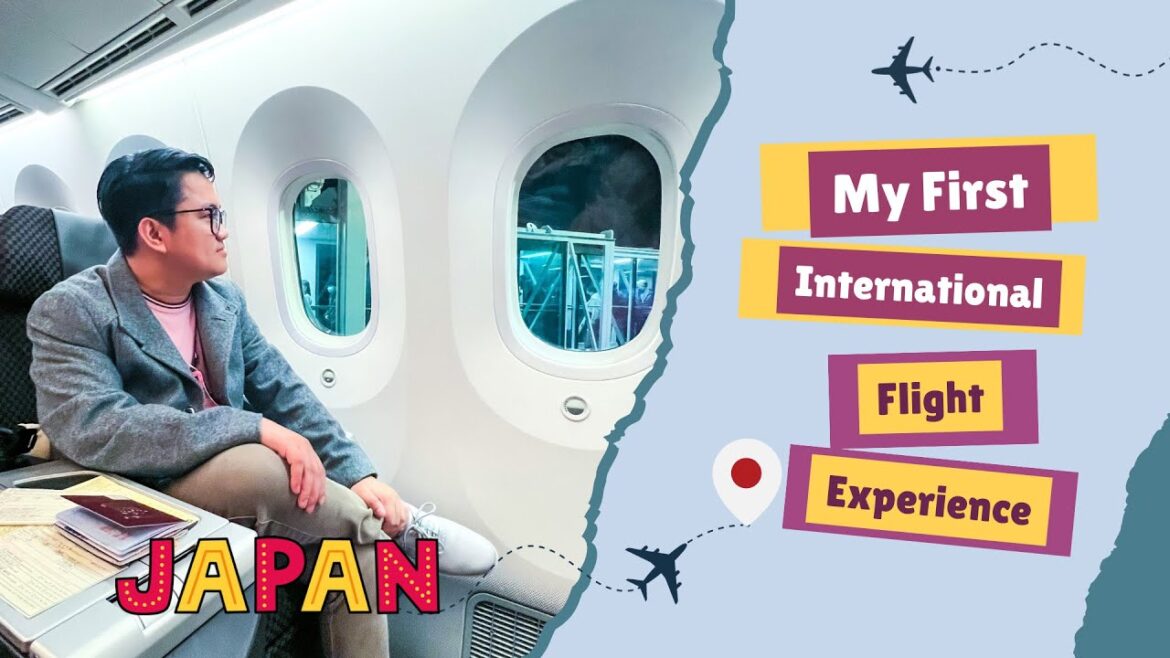 JAPAN AIRLINES BUSINESS CLASS REVIEW🇯🇵🇯🇵🇯🇵 - My First International Flight [English Subtitle]