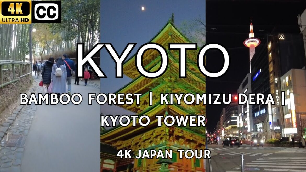 [4K] Japan Walk Tour | Kyoto | Bamboo Forest | Kiyomizu Dera