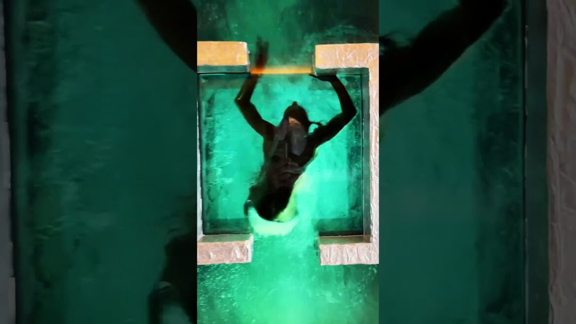 Swimming video art -Pendry Baltimore #travel #fellspoint