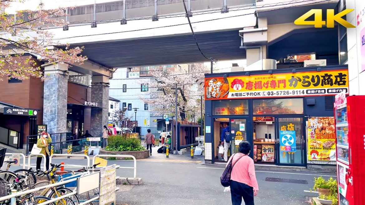 Meguro City to Setagaya Evening Walk - Japan・4K/Binaural