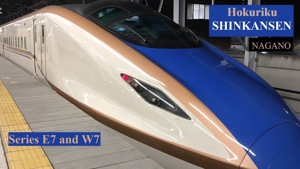 Hokuriku Shinkansen series E7 and W7, Nagano Station
