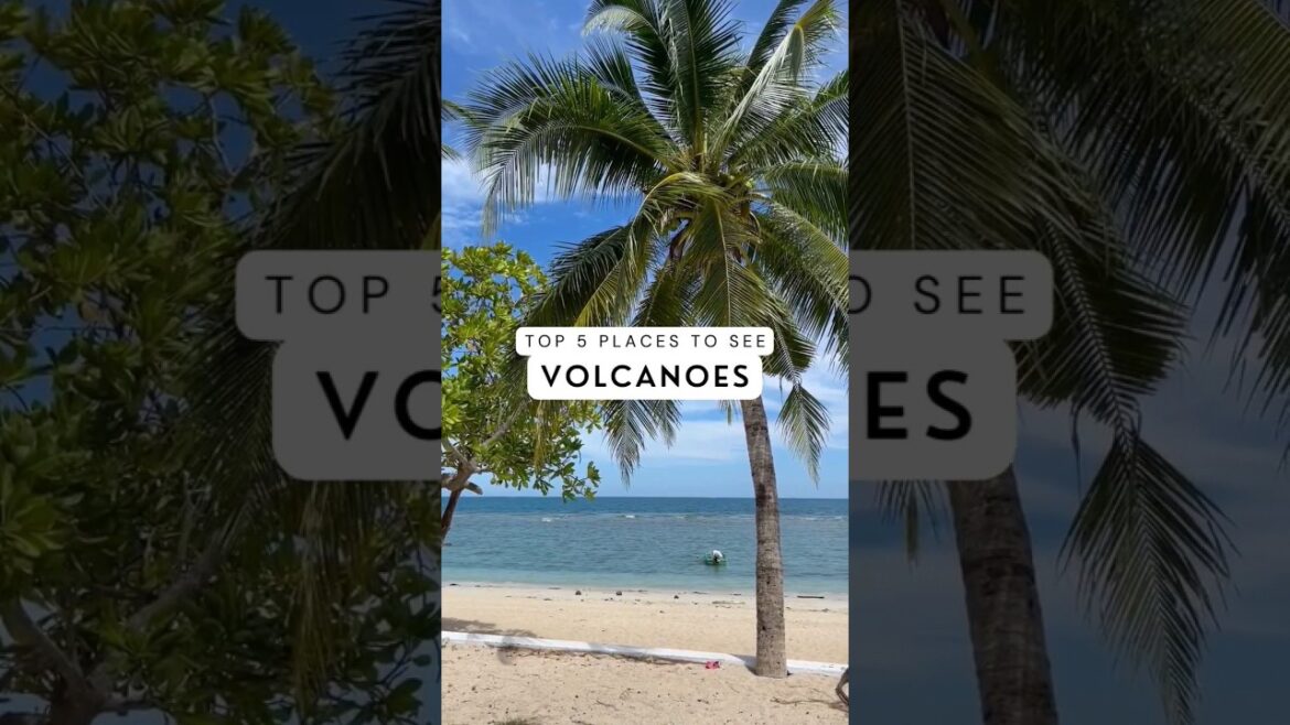 Places to see volcanoes #travel #explore #adventure #nature #shorts #volcanoes