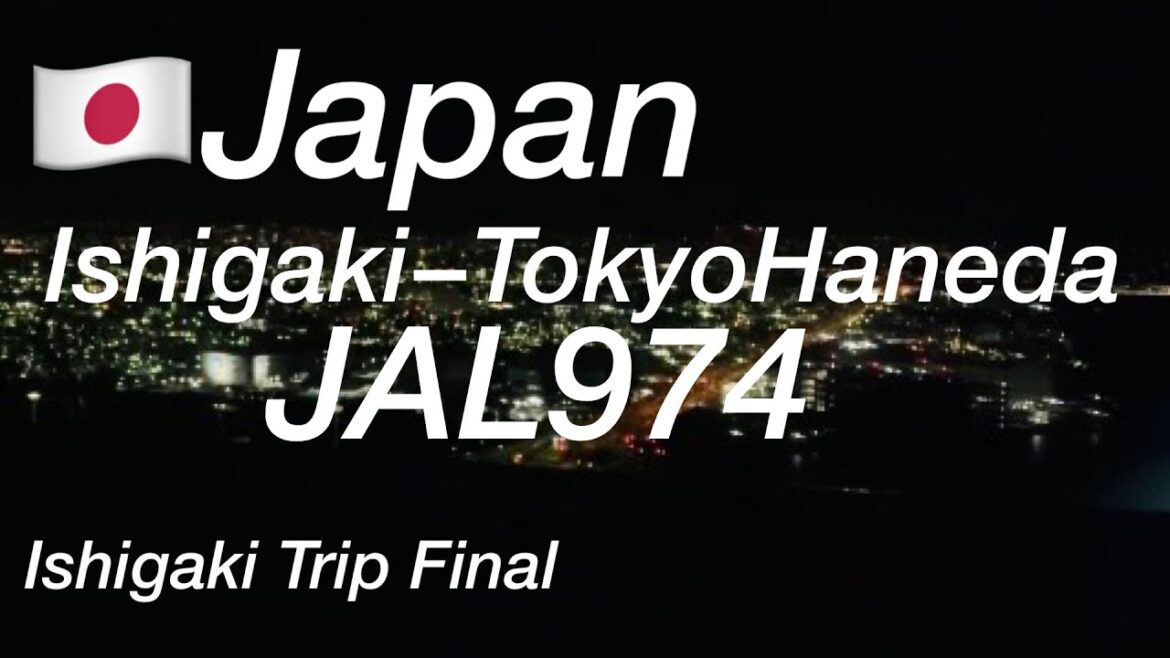 JAPAN🇯🇵 Ishigaki Trip  Final / Ishigaki - Tokyo Haneda / JAL974