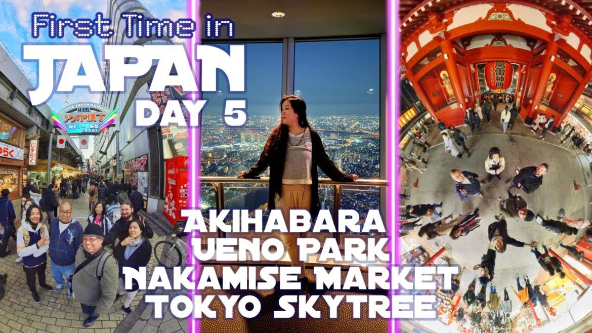 JAPAN Day 5: Akihabara, Kanda Myojin, Ueno Park, Kaminarimon Gate + Senso-ji, Tokyo Skytree, Asakusa