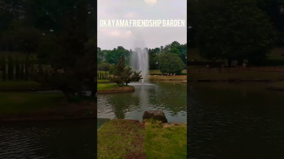 Okayama Friendship Garden, Pu La Deshpande garden Pune🌻 #youtubeshorts #travel #shorts