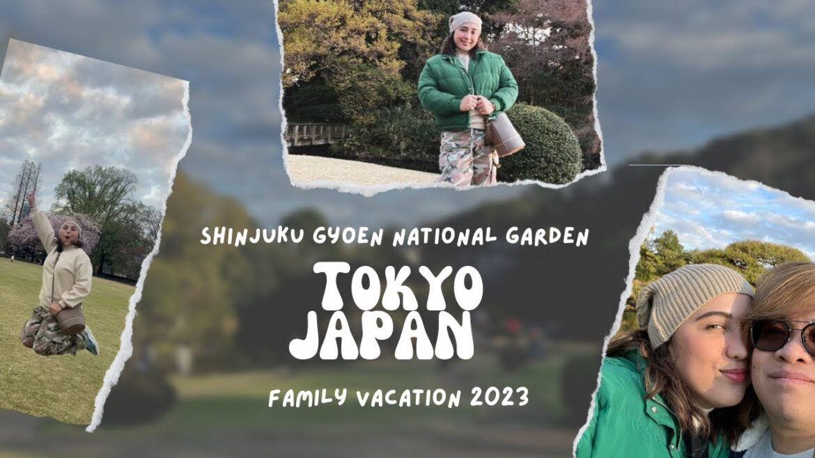 Shinjuku Gyoen National Garden | Tokyo Japan, Family Vacation 2023