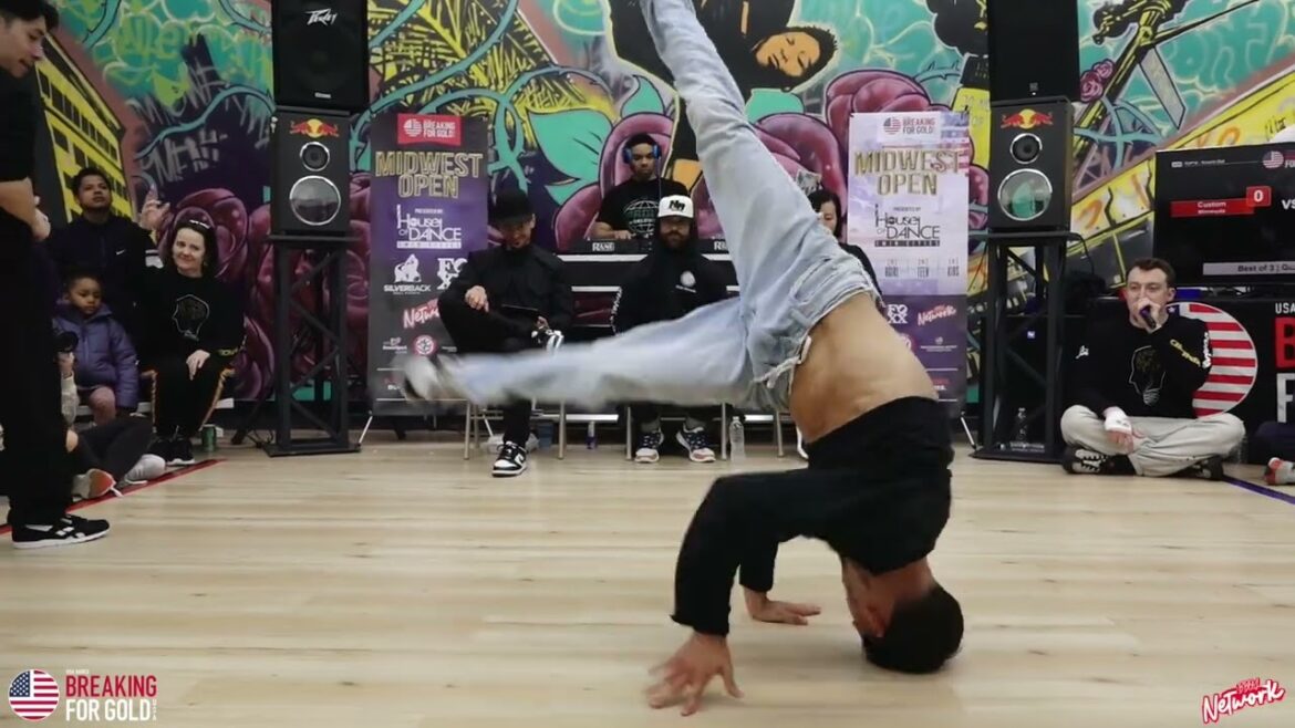 Custom Vs Zeku -B-Boy Top 8 - Midwest Open 2023 - Breaking For Gold USA - BNC