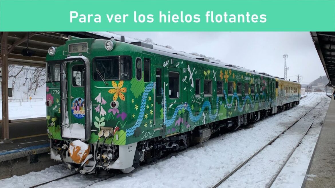 Viaje a Hokkaido, Japón 2: el tren llamado "relato de los hielos flotantes"  #japantravel