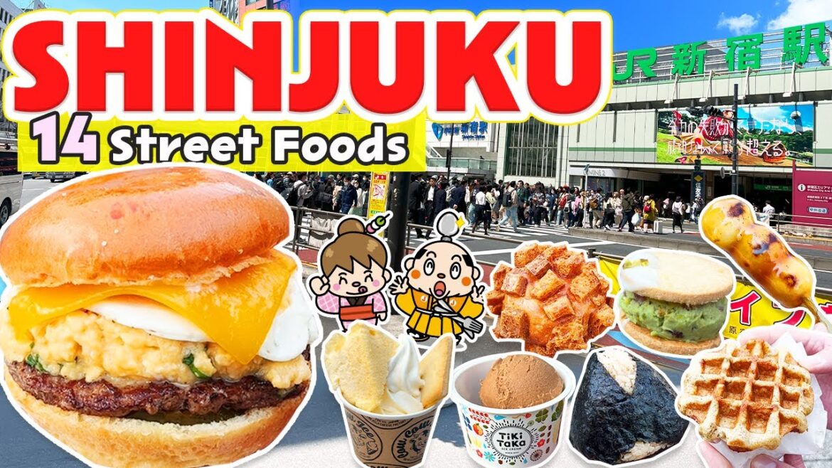 Shinjuku Tokyo Food Tour / Japan Travel Food Guide