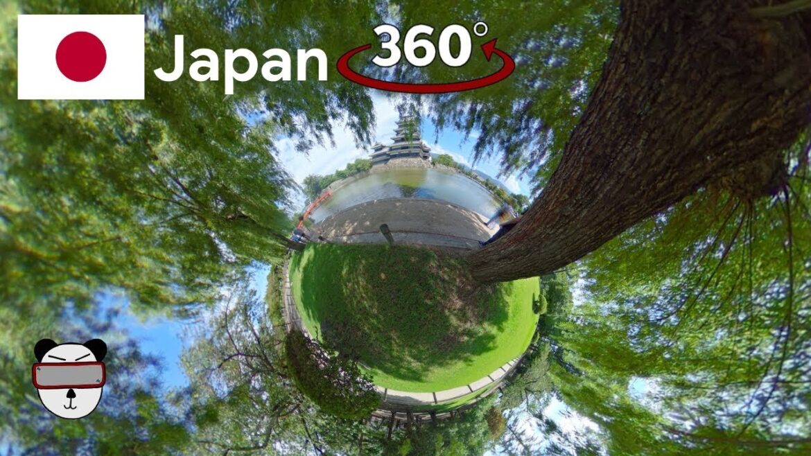 🇯🇵360° Matsumoto Castle Greenery | Matsumoto, Japan 🇯🇵360° Matsumoto Castle Greenery | Matsumoto, Japan