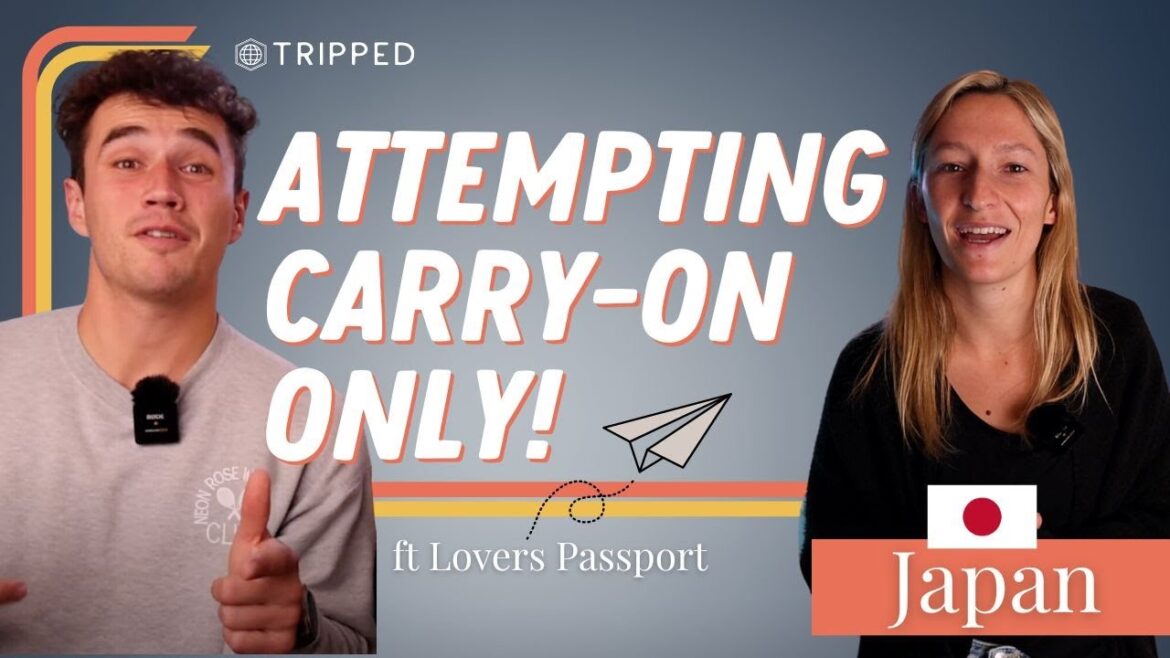 The RIGHT Way to Pack a Suitcase - Japan Edition ft. @TheLoversPassport