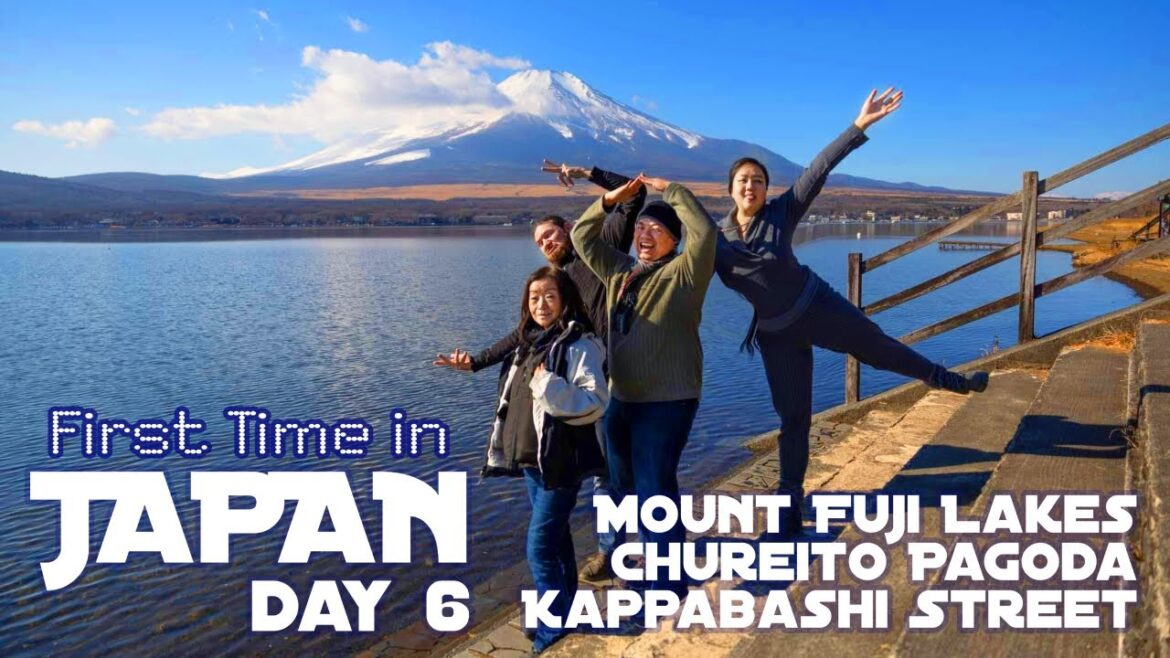 JAPAN Day 6: Mount Fuji  [3 Lakes], Chureito Pagoda, Kappabashi Dougu Street, Izakaya + Karaoke