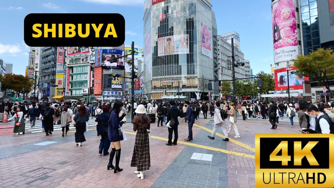TOKYO, JAPAN 🇯🇵 [4K] SHIBUYA — Walking Tour