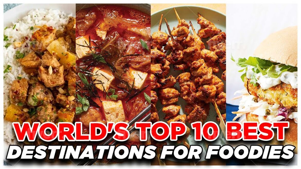 The Top 10  Best Destinations for Foodies Around the World #travel #tourism