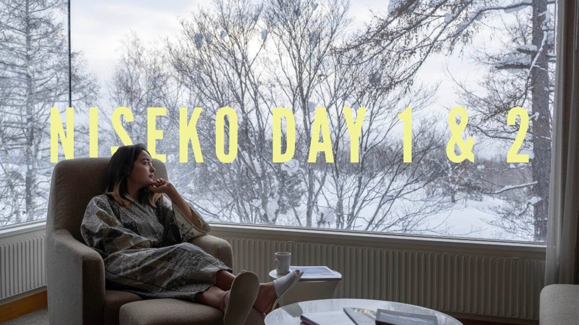 Skiing in Niseko Day 1&2 | Exploring Hokkaido | JAPAN VLOG 32