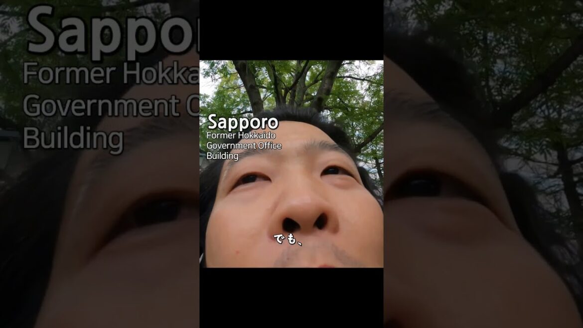 美しい札幌の風景を見てると寂しくなりますね