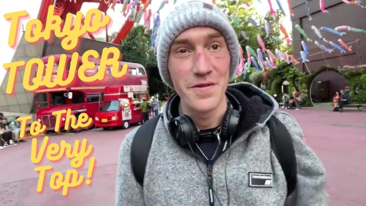 The Very Top Of Tokyo Tower! | SL VLOGS