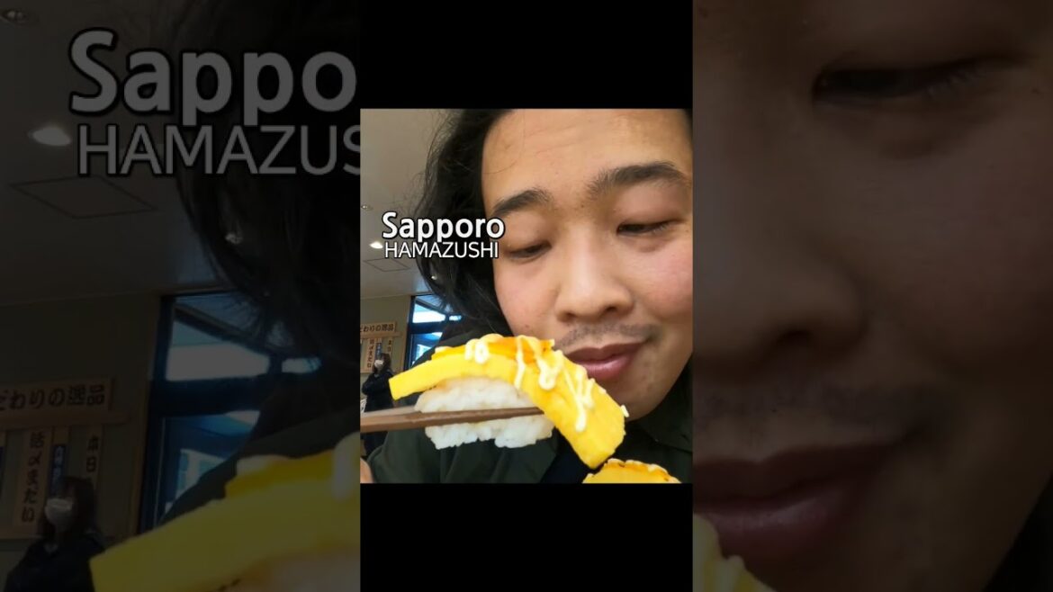 北海道の寿司最高 韓国男性の感動リアクション