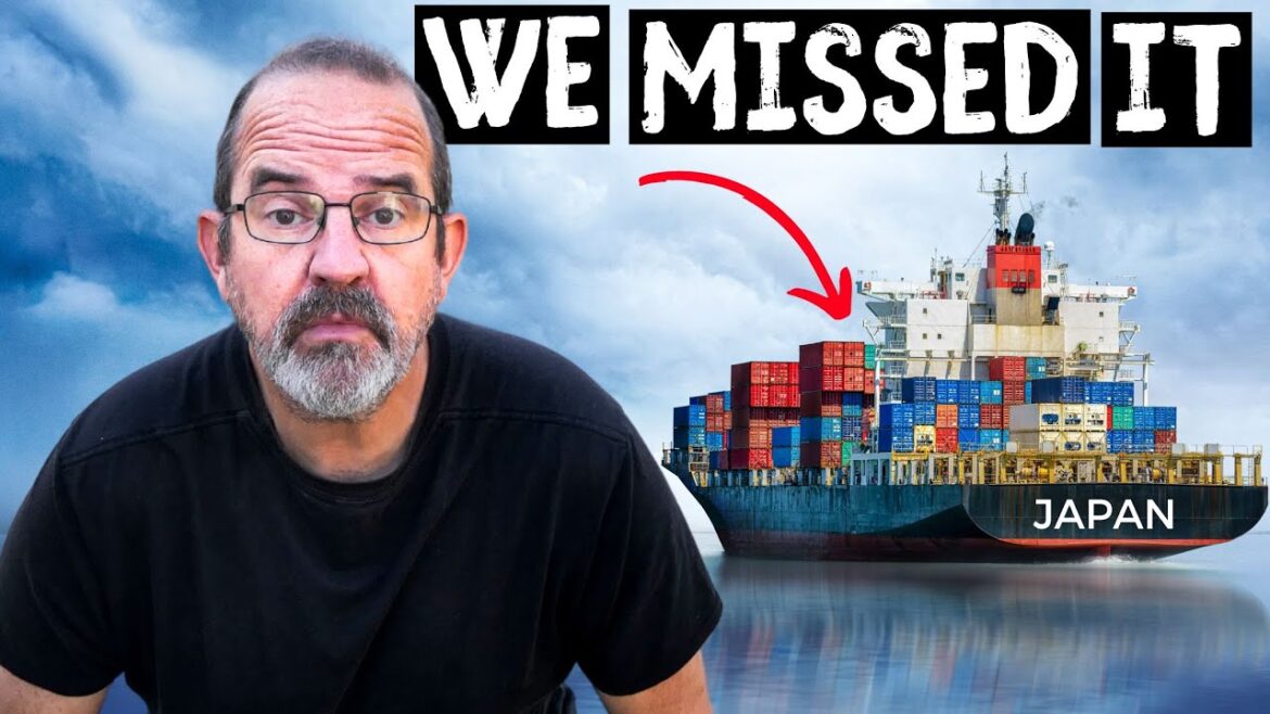 VAN LIFE NIGHTMARE - WE MISSED THE SHIP TO JAPAN