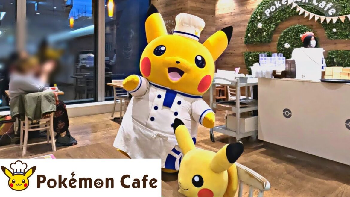 Pokémon Café Tokyo Front Row Seat Pikachu Show! 4K Virtual tour/2023/Japan/Nihonbashi