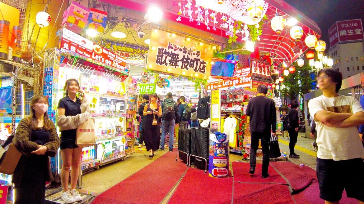 Shinjuku in Tokyo 🐶🍻 Don Quijote is here! ! 💖♪4K ASMR non-stop 1 hour 01 minutes Shinjuku in Tokyo 🐶🍻 Don Quijote is here! ! 💖♪4K ASMR non-stop 1 hour 01 minutes