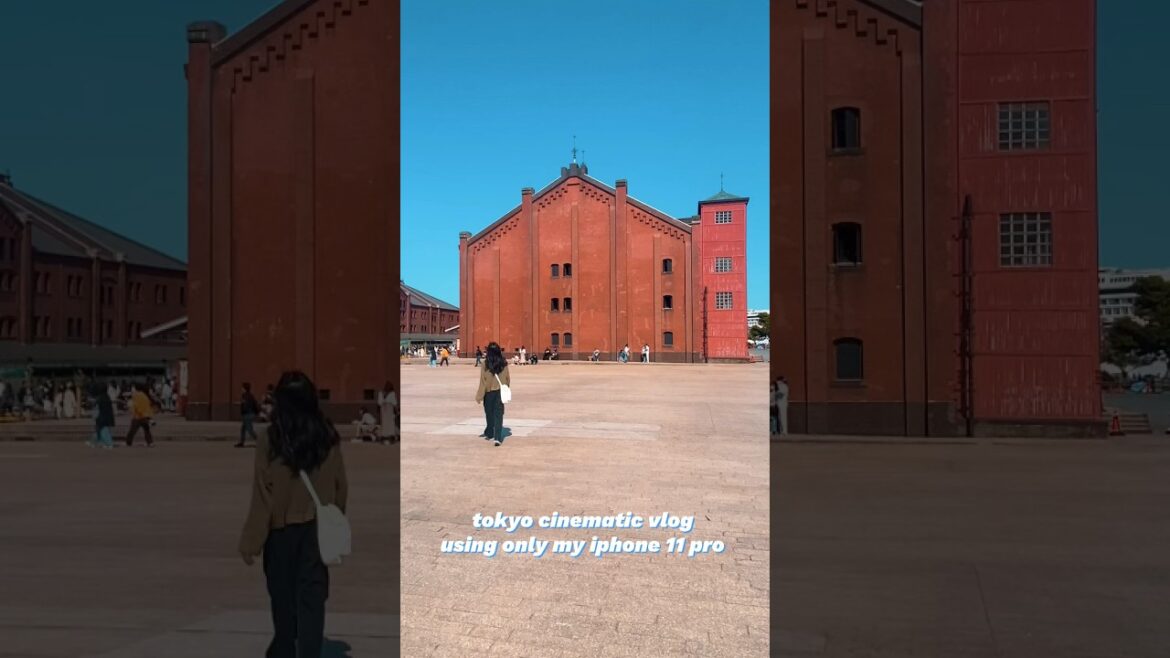 tokyo cinematic vlog 🫴🏻 | shot using only my iphone11 pro