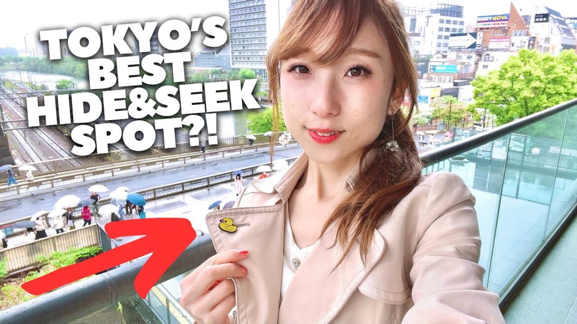 Live - Tokyo's Best Hide&Seek Spot! Let's Enjoy Another Rainy Spring Walk with me