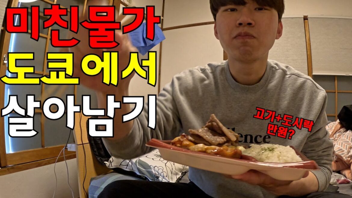 일본 미친물가 도쿄에서 살아남기 (일본여행 10)