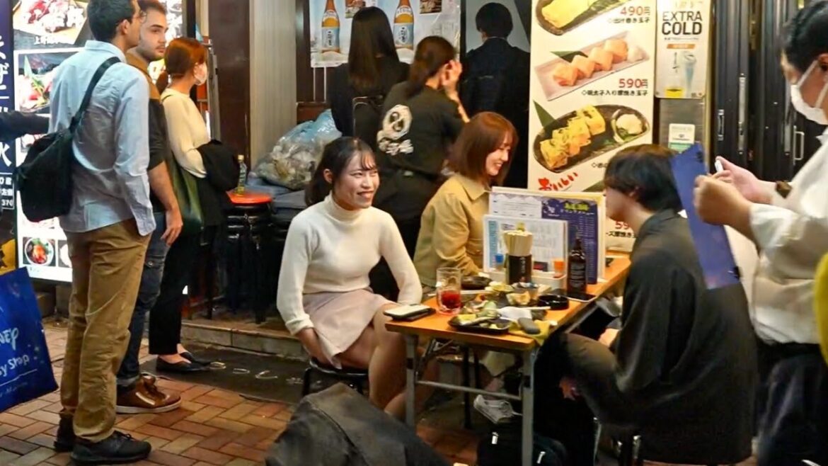 Tokyo’s open air Drinking Paradise at late Night Tokyo's open air Drinking Paradise at late Night