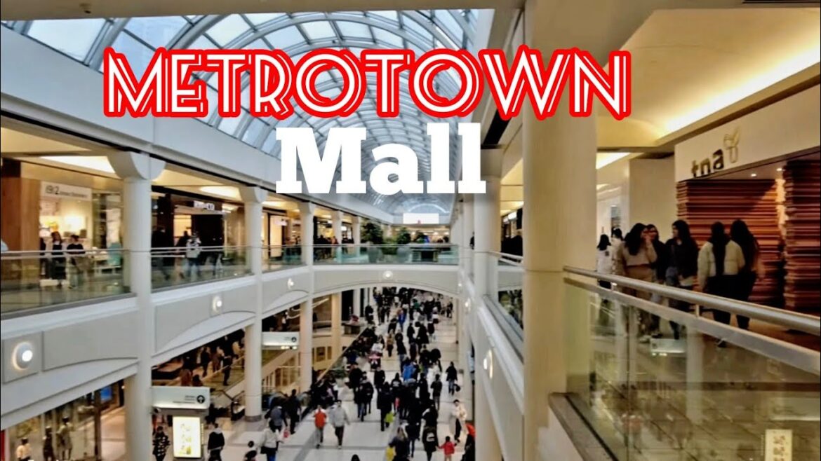 [4K ]🇨🇦 Weekend Walking in Metropolis at Metrotown | Burnaby BC Canada | April 2023