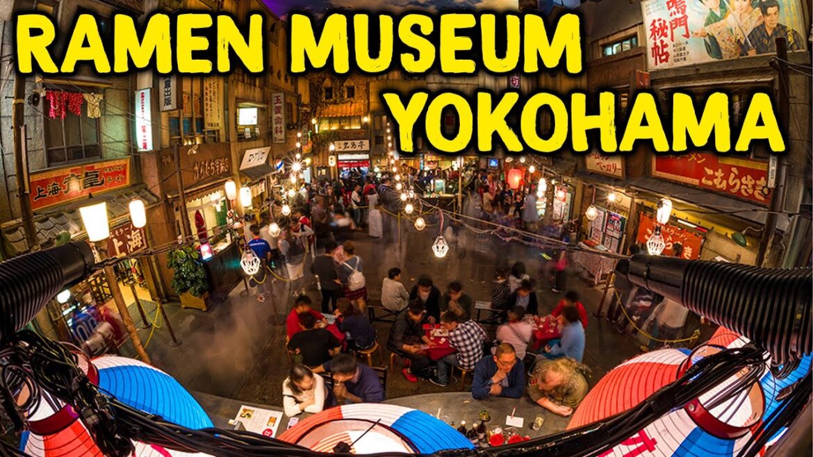 Visiting the Ramen Museum in Yokohama, Japan
