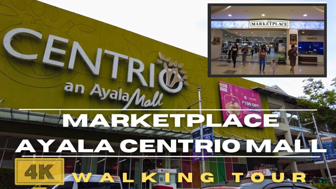Ayala Mall Centrio 4K Walking Tour | The Marketplace by Rustans | ASMR | Grocery Shop