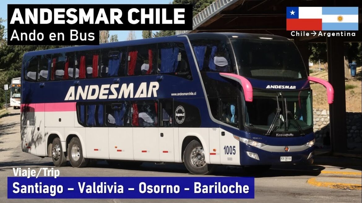 Viaje ANDESMAR CHILE SANTIAGO BARILOCHE en bus Marcopolo G7 Volvo KXSK64 | Ando en Bus Viaje ANDESMAR CHILE SANTIAGO BARILOCHE en bus Marcopolo G7 Volvo KXSK64 | Ando en Bus