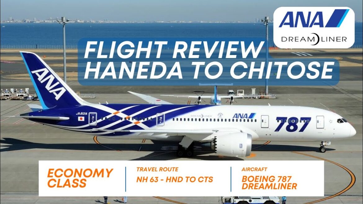 Flight Review  - All Nippon Airways (ANA) NH 63 - Economy Class - HND-CTS