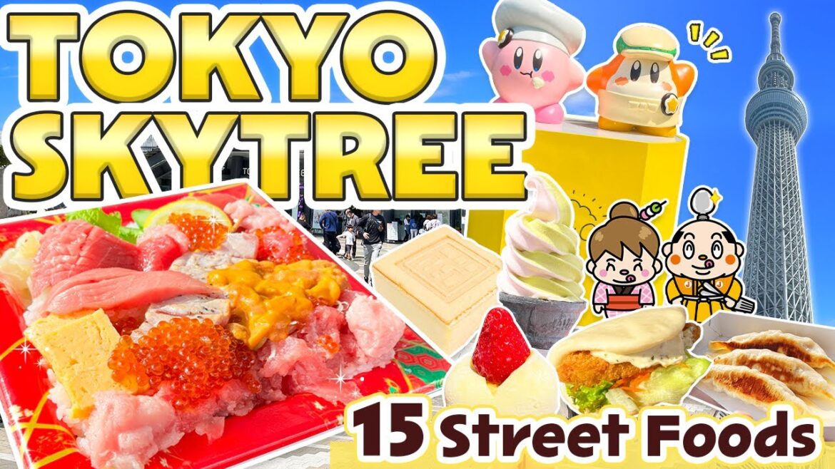 Tokyo Skytree Street Food & Restaurant Guide / Japan Travel Vlog
