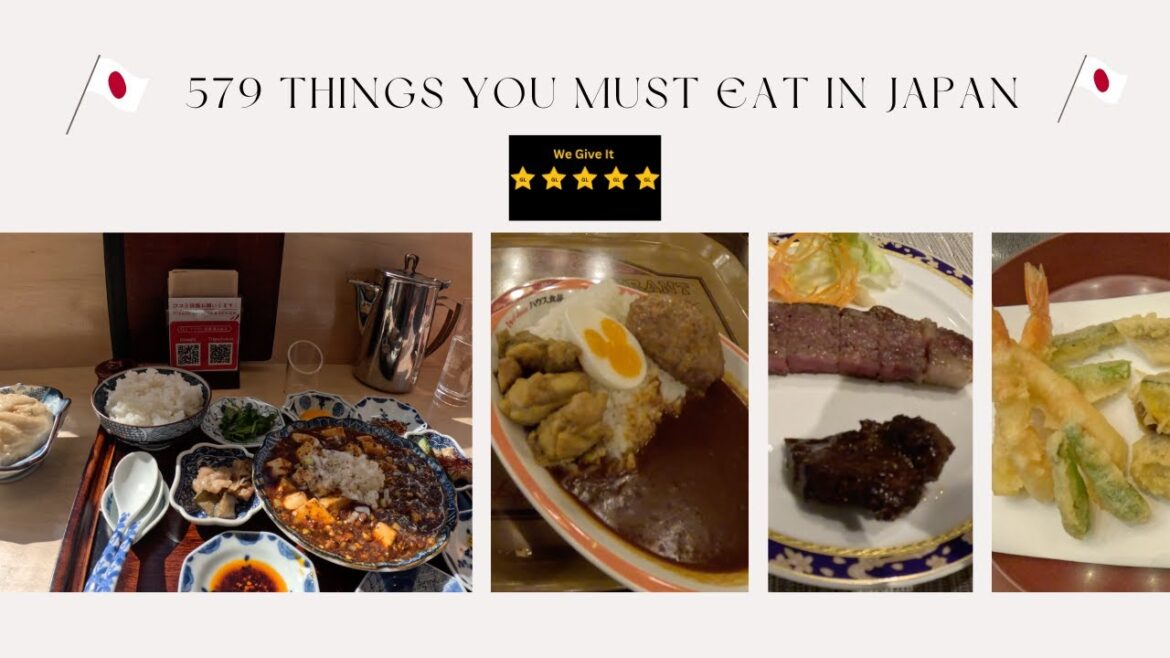 579 Things You Must Eat In Japan!