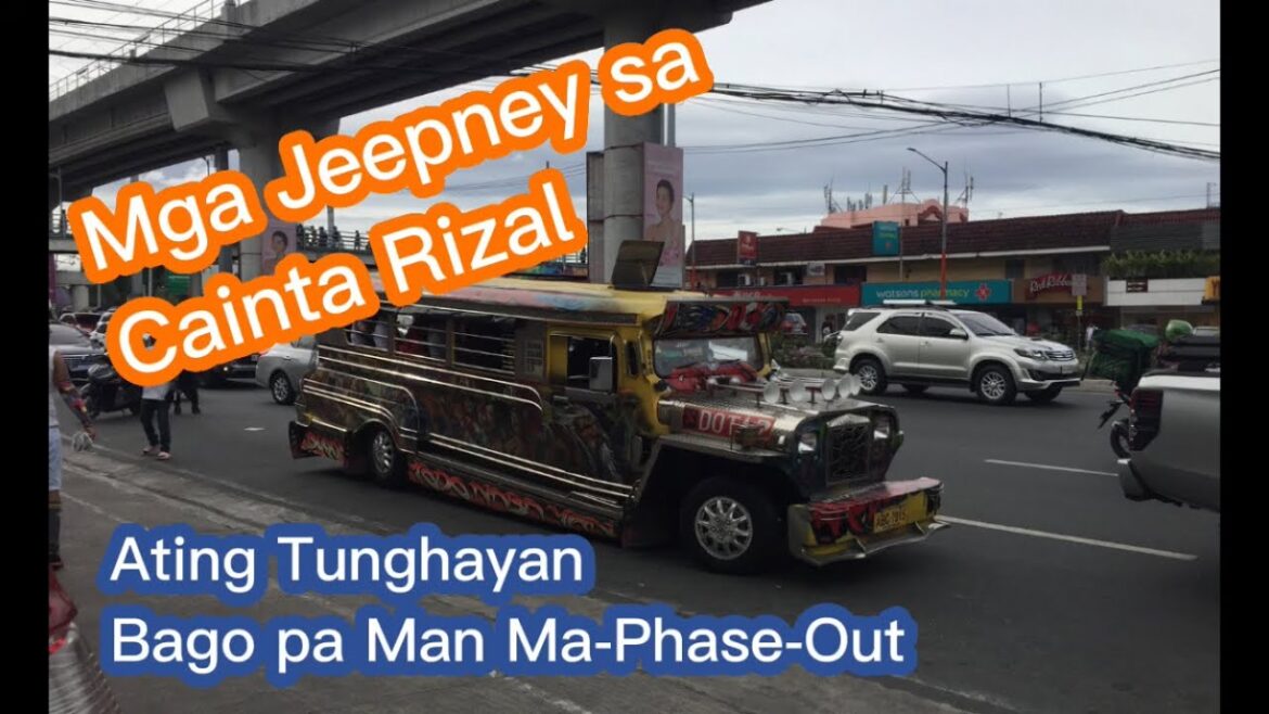 Mga Jeepney Sa Cainta Rizal