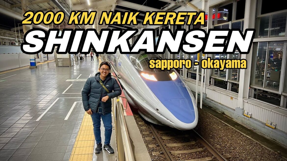 2000 Kilometer Naik SHINKANSEN  TERCEPAT ke Selatan, Kabur dari Salju | 🇯🇵 Japan Rail series Ep.3
