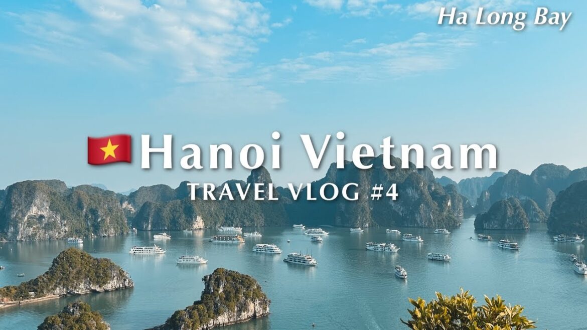 ハロン湾日帰りツアーが最高だった！｜HANOI🇻🇳VIETNAM TRAVEL VLOG ep4