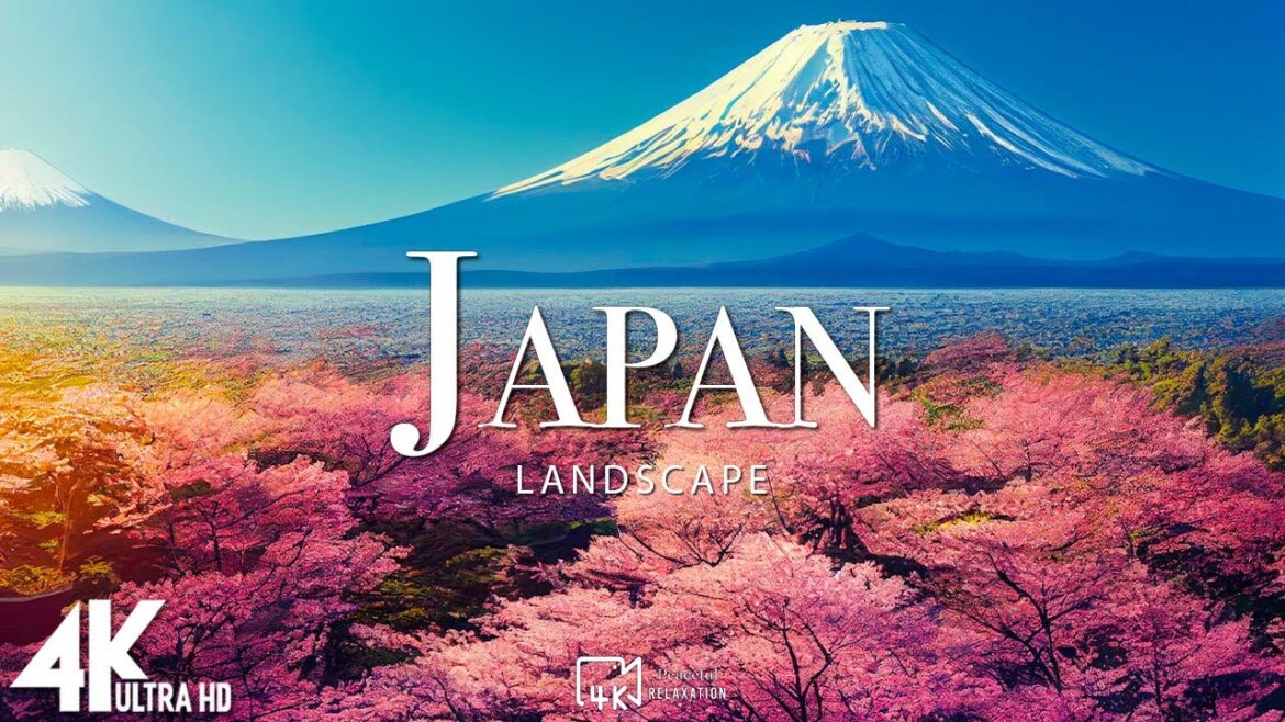 JAPAN 4K - Relaxation Film - Peaceful Relaxing Music - 4K Nature Video UltraHD On TV