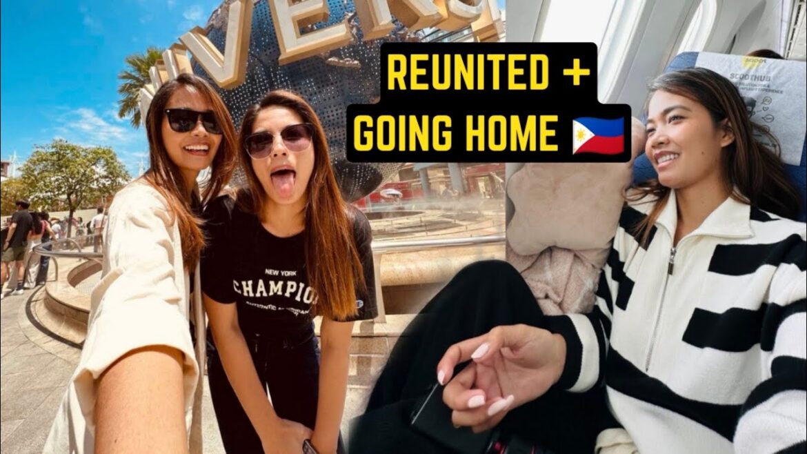 Reunited In Singapore + Going Home To Philippines