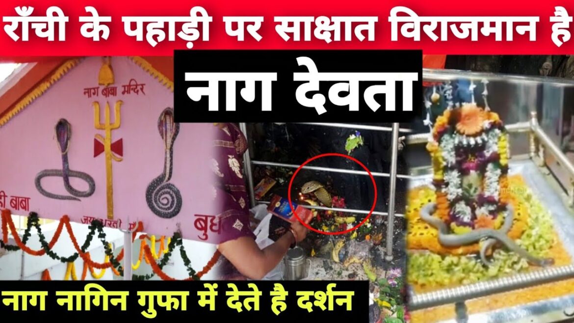 Nag Devta Mandir Ranchi Jharkhand।Pahadi Mandir। यहां दर्शन देते है नाग देव।