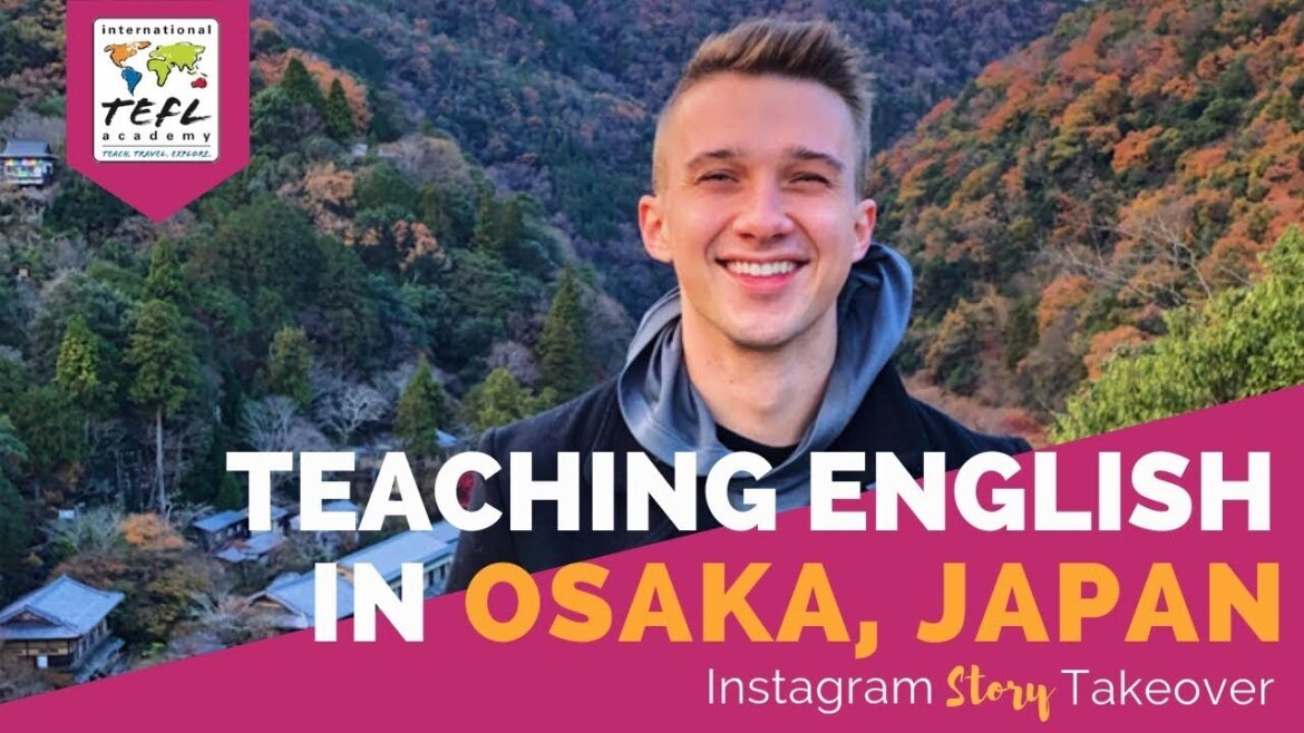 Day in the Life Teaching English in Osaka, Japan with Alec Petersen