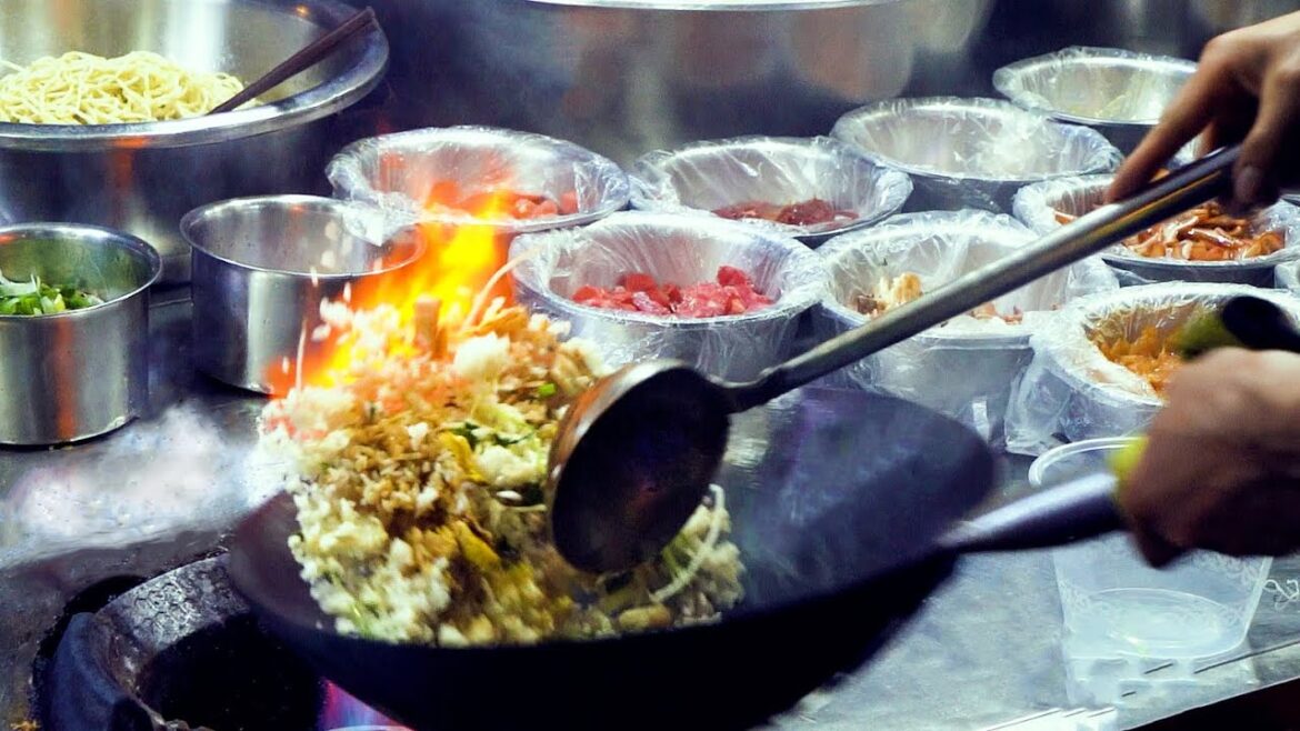 Chinese Street Food -Amazing wok skills, quick egg fried rice , handmade rice cakes Chinese Street Food -Amazing wok skills, quick egg fried rice , handmade rice cakes