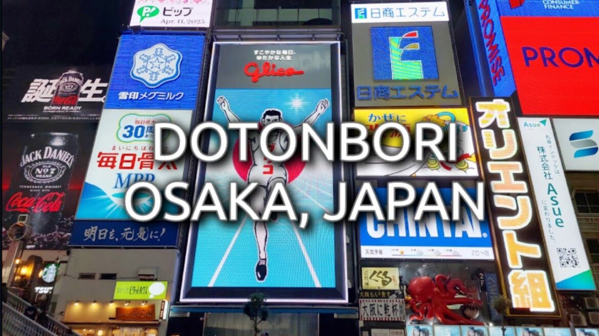 [4K] Late Night Walk in Dotonbori | Osaka, Japan (April 2023)