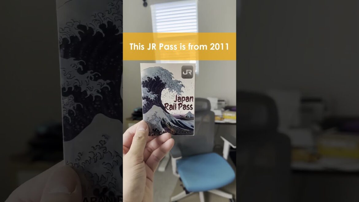 Japan Rail Pass from 12 years apart #japan #travel #jrpass