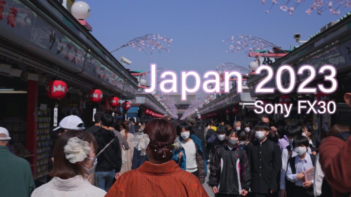 Japan 2023 | Cinematic Travel Video | Sony FX30